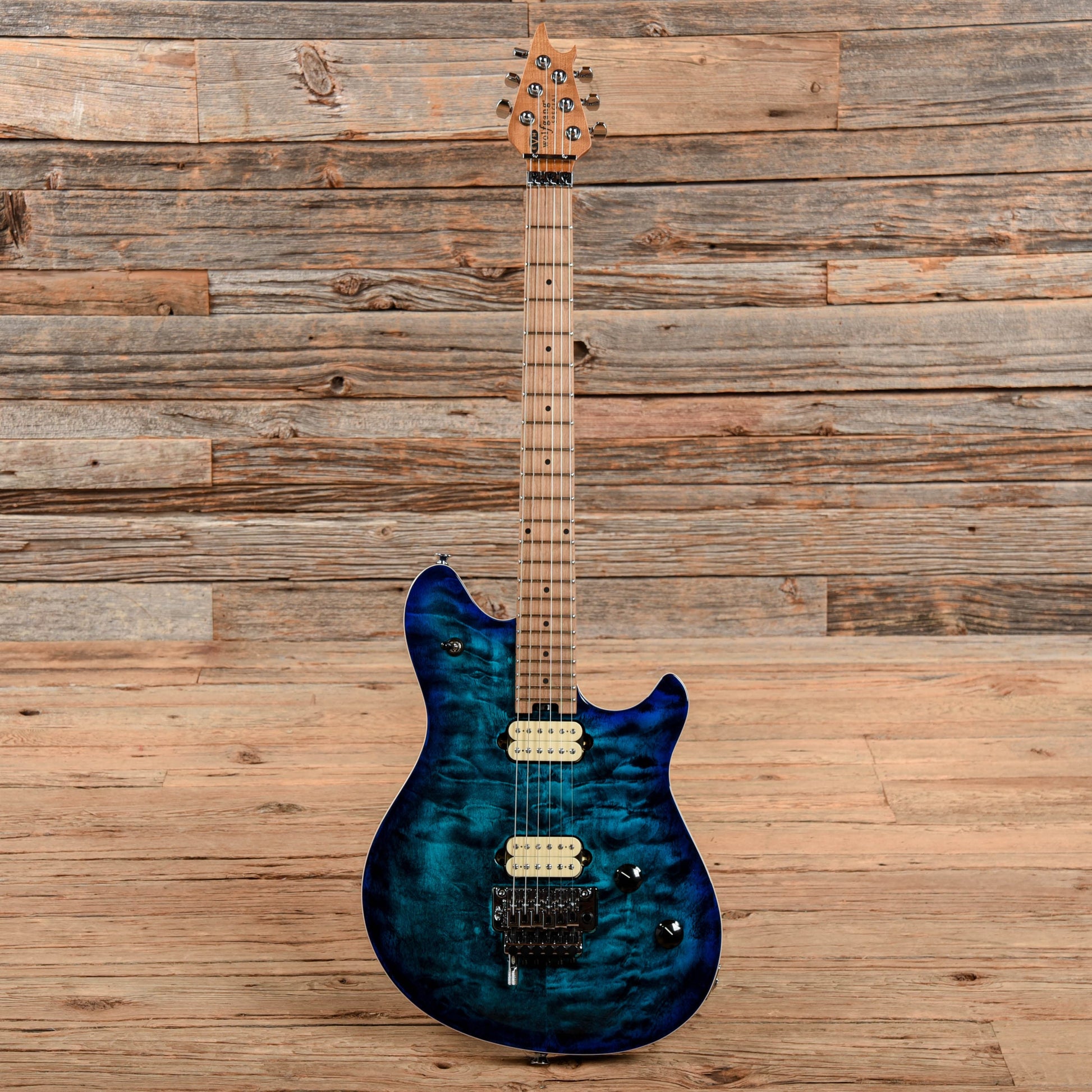 EVH Wolfgang WG Special QM Baked Chlorine Burst 2022 Electric Guitars / Solid Body