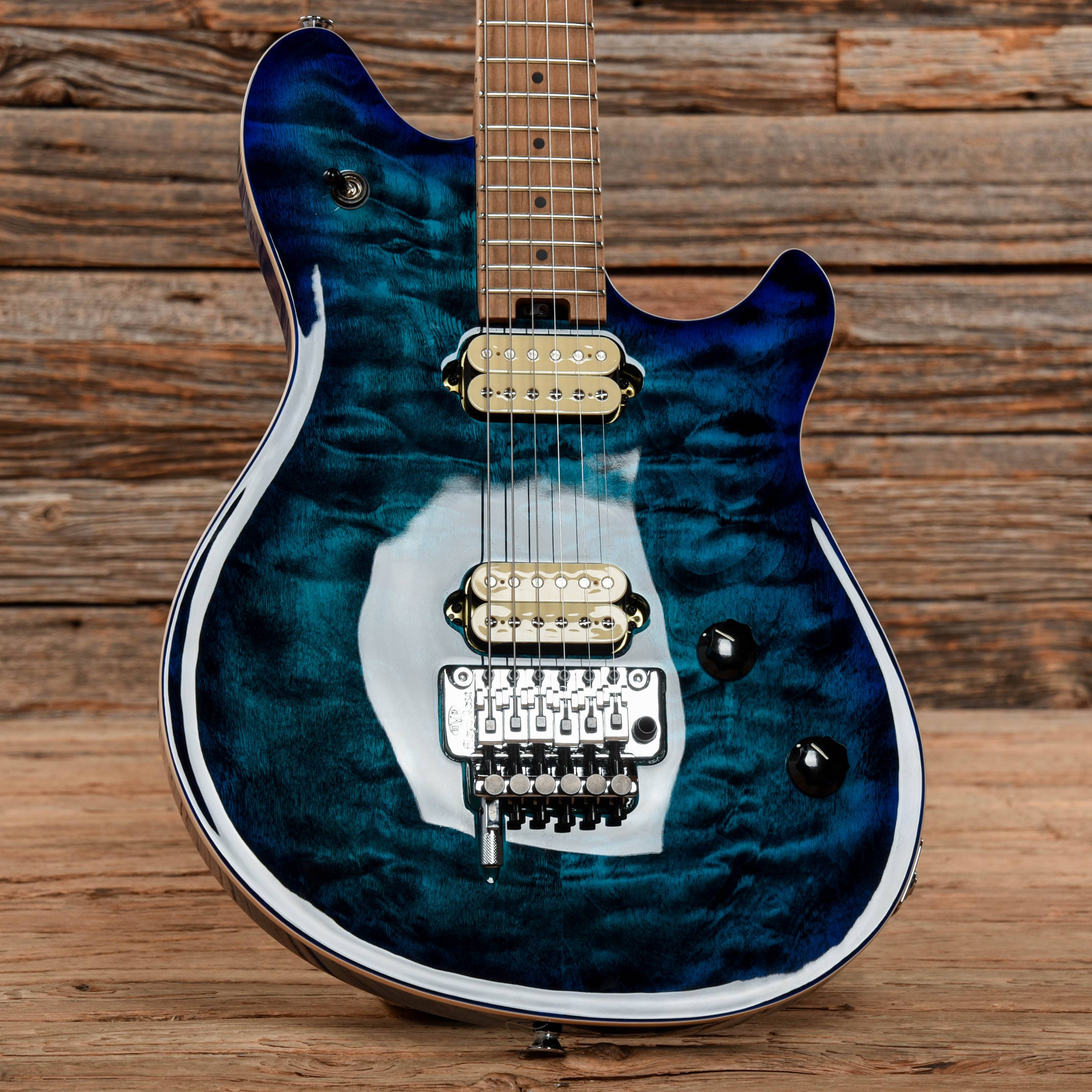 EVH Wolfgang WG Special QM Baked Chlorine Burst 2022 Electric Guitars / Solid Body