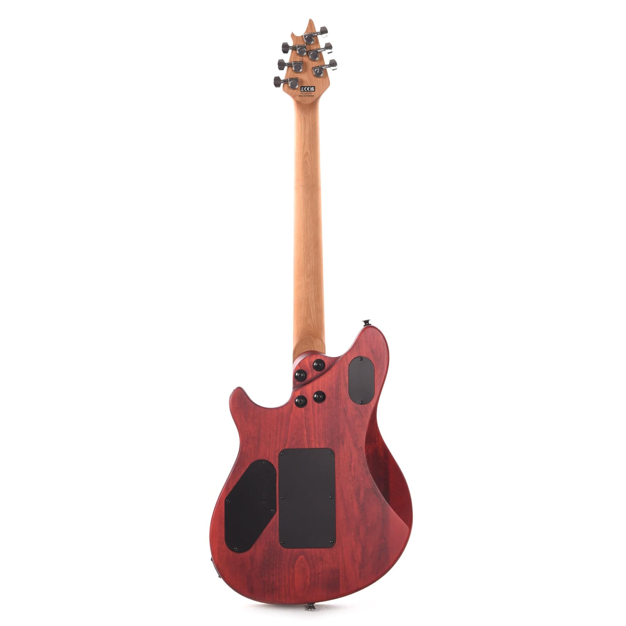 EVH Wolfgang WG Standard Exotic Poplar Burl Natural Electric Guitars / Solid Body