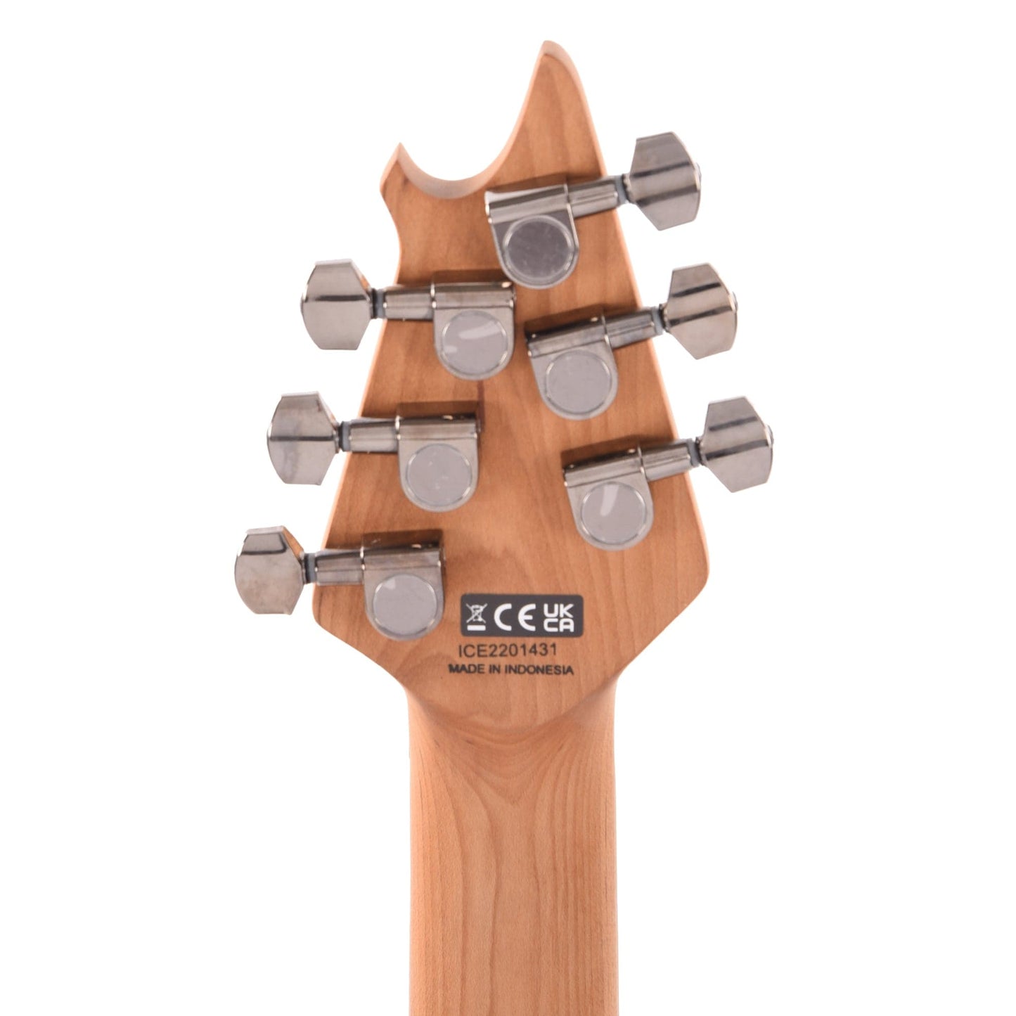 EVH Wolfgang WG Standard Exotic Poplar Burl Natural Electric Guitars / Solid Body