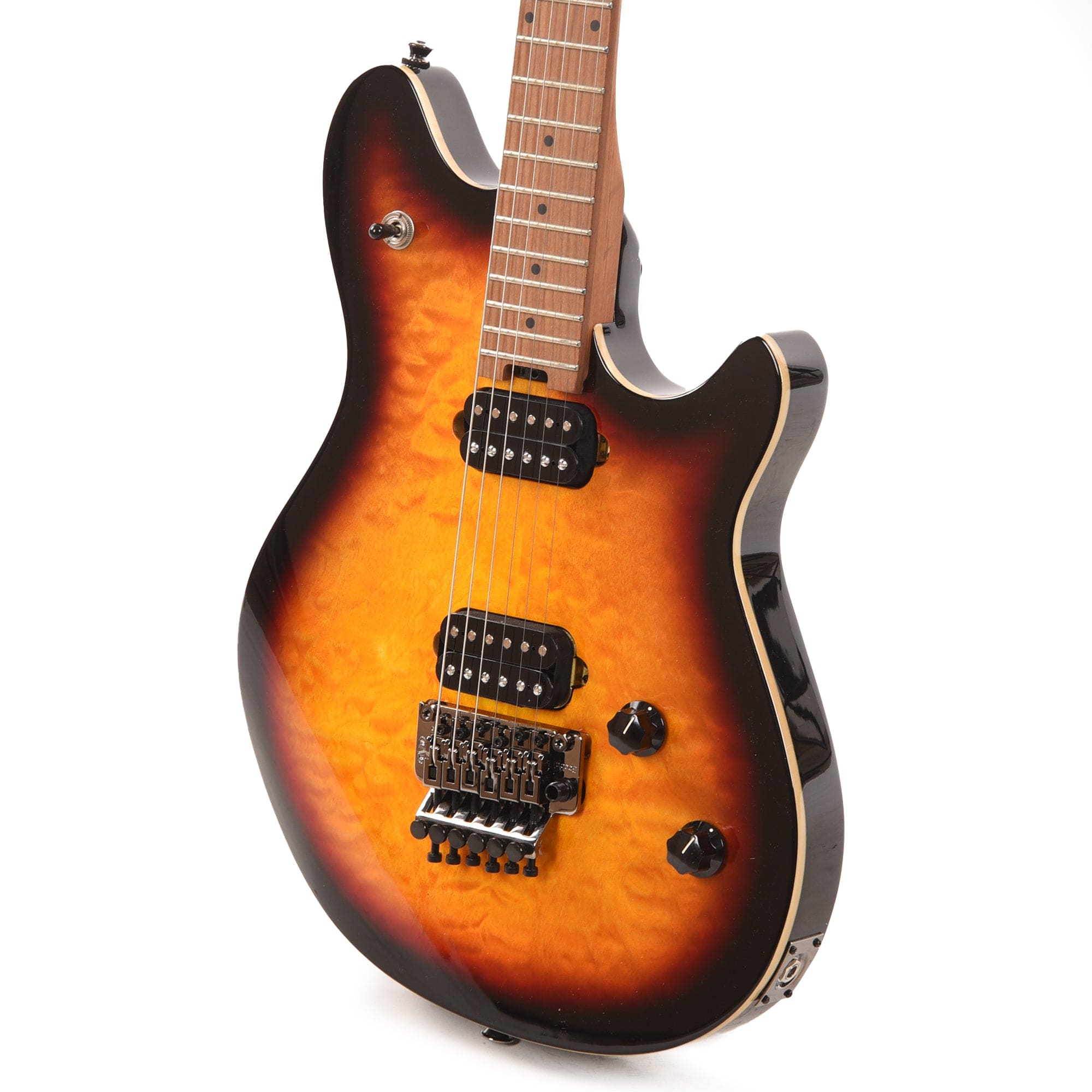 EVH Wolfgang WG Standard QM 3-Color Sunburst – Chicago Music Exchange
