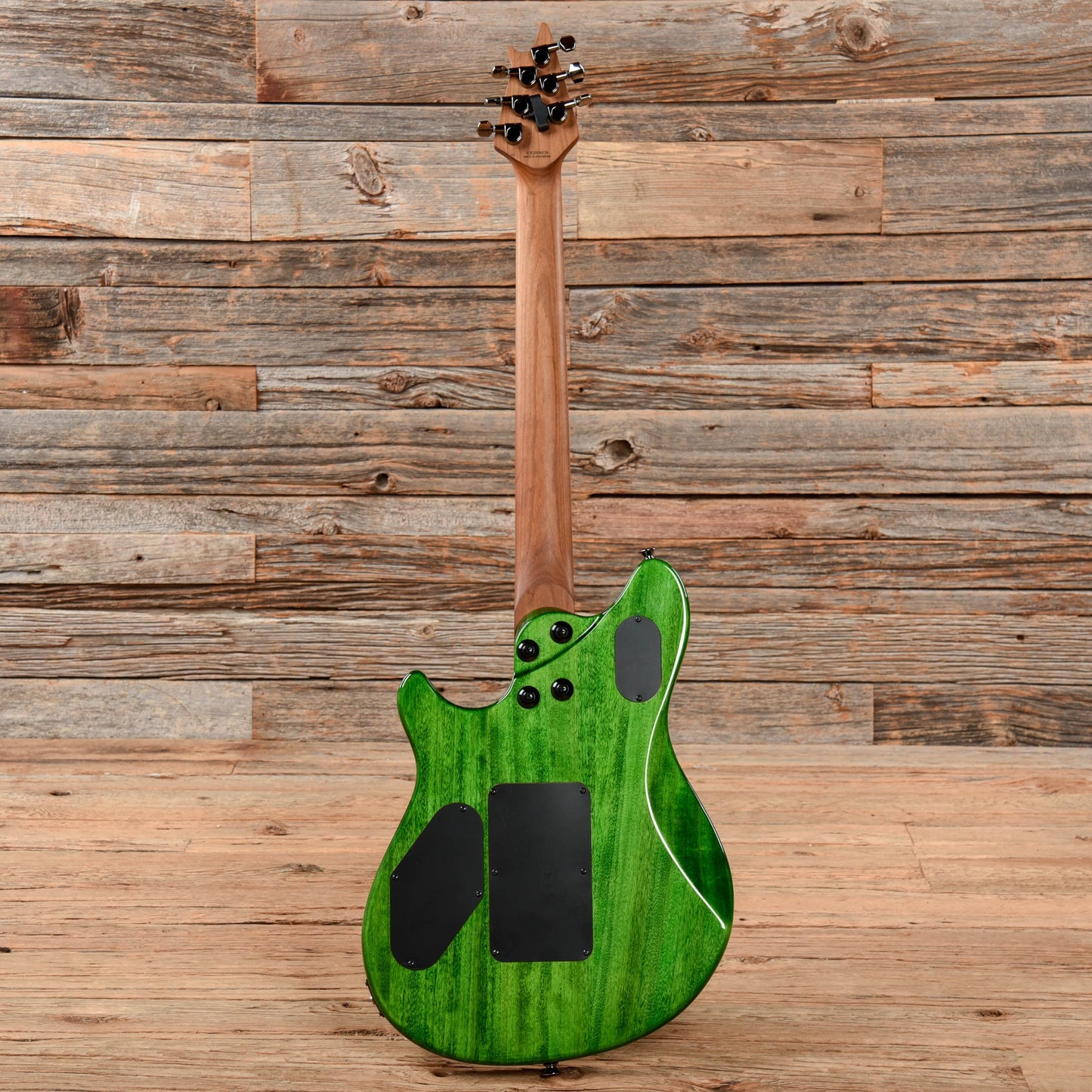 EVH Wolfgang WG Standard QM Baked Transparent Green 2021 Electric Guitars / Solid Body
