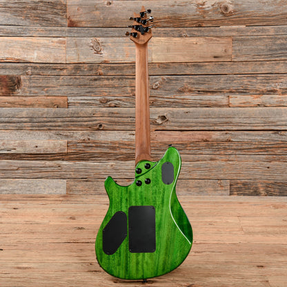 EVH Wolfgang WG Standard QM Baked Transparent Green 2021 Electric Guitars / Solid Body