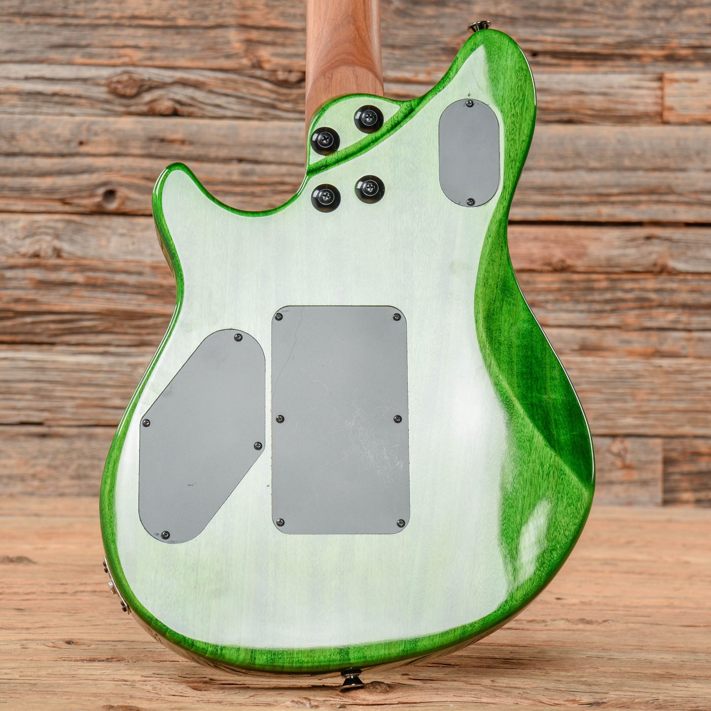 EVH Wolfgang WG Standard QM Baked Transparent Green 2021 Electric Guitars / Solid Body