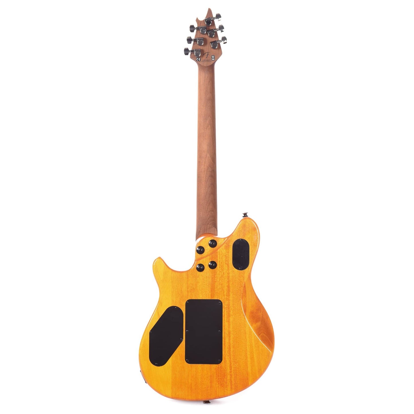EVH Wolfgang WG Standard QM Transparent Amber Electric Guitars / Solid Body