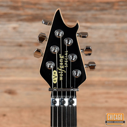 EVH Special, Ebony Fingerboard, Red with Black and White Stripes MIM