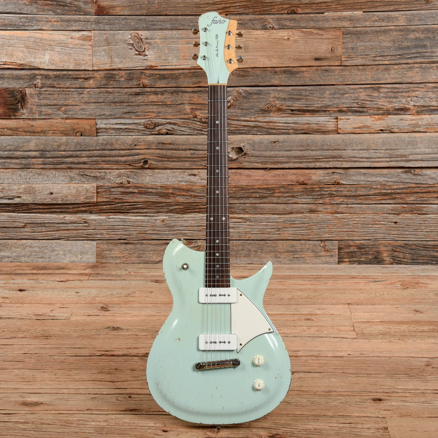 Fano Alt de Facto RB6 Aged Sonic Blue Electric Guitars / Solid Body