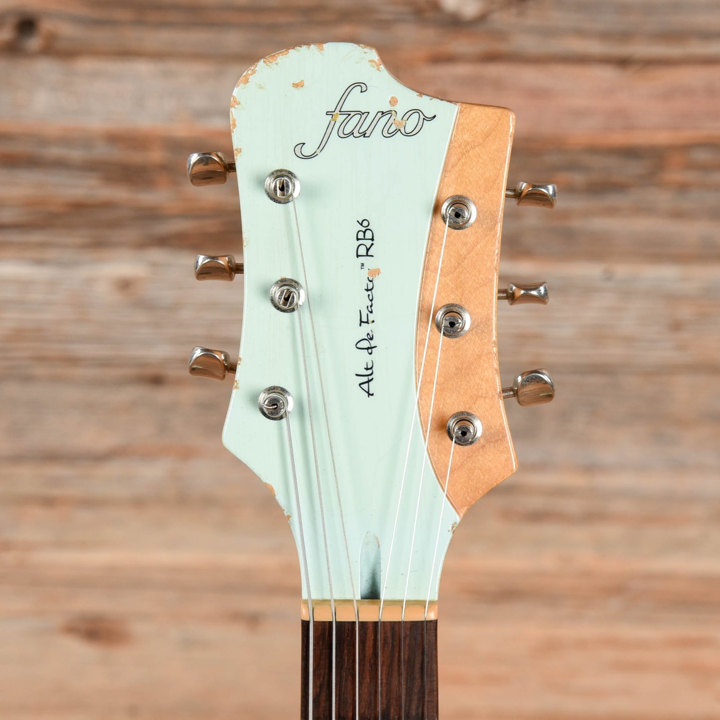 Fano Alt de Facto RB6 Aged Sonic Blue Electric Guitars / Solid Body