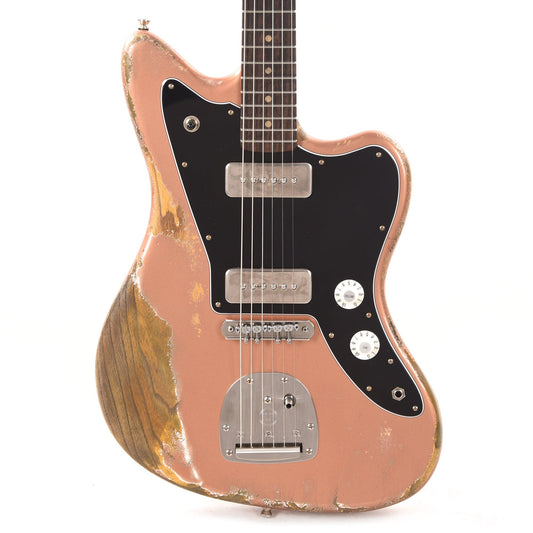 Fano JM6 Alt de Facto Copper Heavy Distress w/Lollar P-90 Pickups Electric Guitars / Solid Body