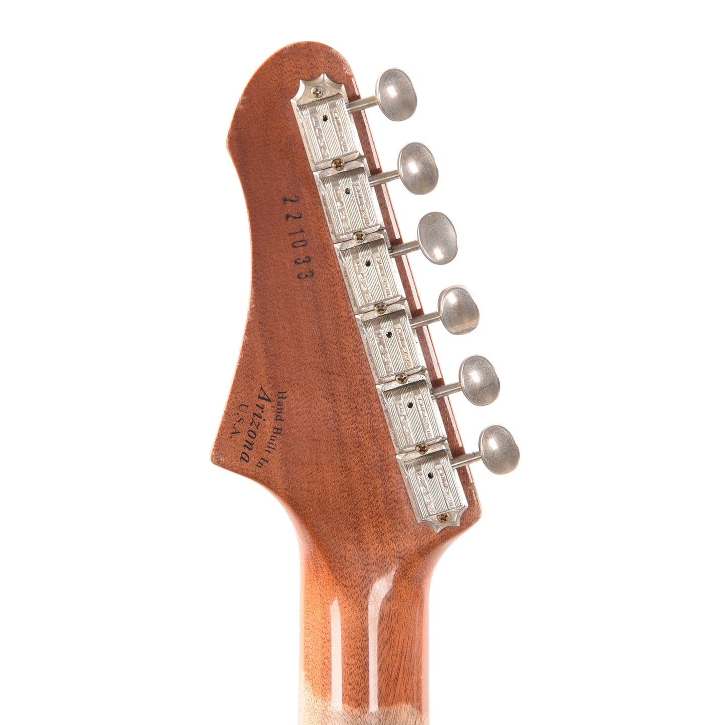 Fano PX6 Alt de Facto Faded Tea Burst Medium Distress w/Lollar Firebird Pickups Electric Guitars / Solid Body