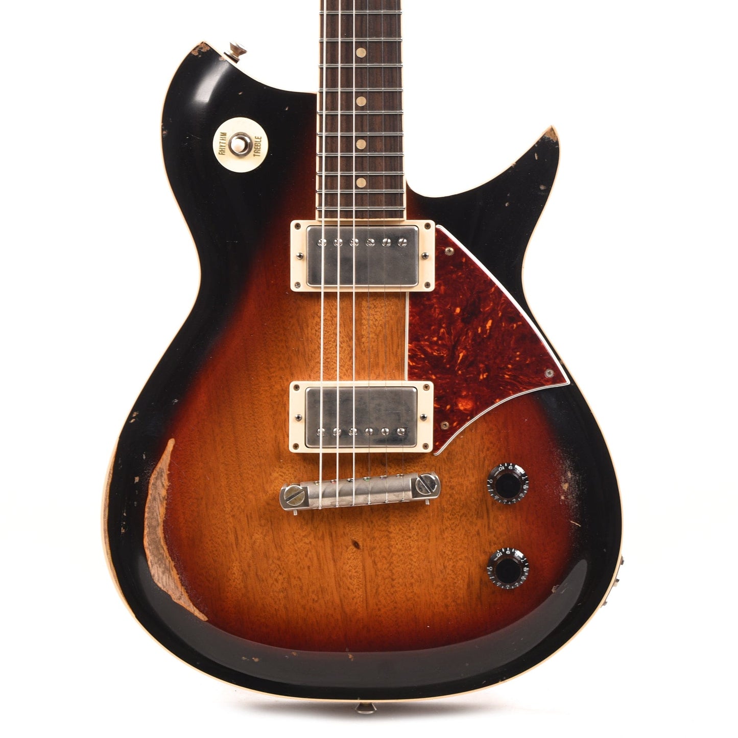 Fano RB6 Alt de Facto 3-Tone Sunburst Medium Distress w/Lollar Imperial Humbucker & P-90 Electric Guitars / Solid Body