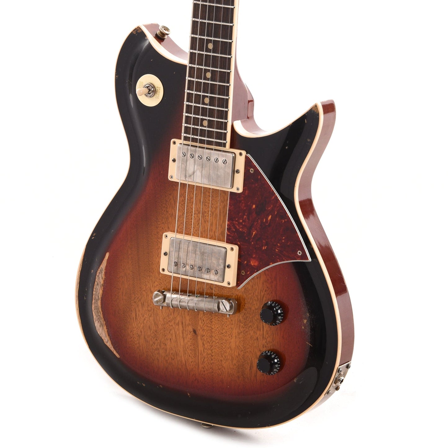 Fano RB6 Alt de Facto 3-Tone Sunburst Medium Distress w/Lollar Imperial Humbucker & P-90 Electric Guitars / Solid Body