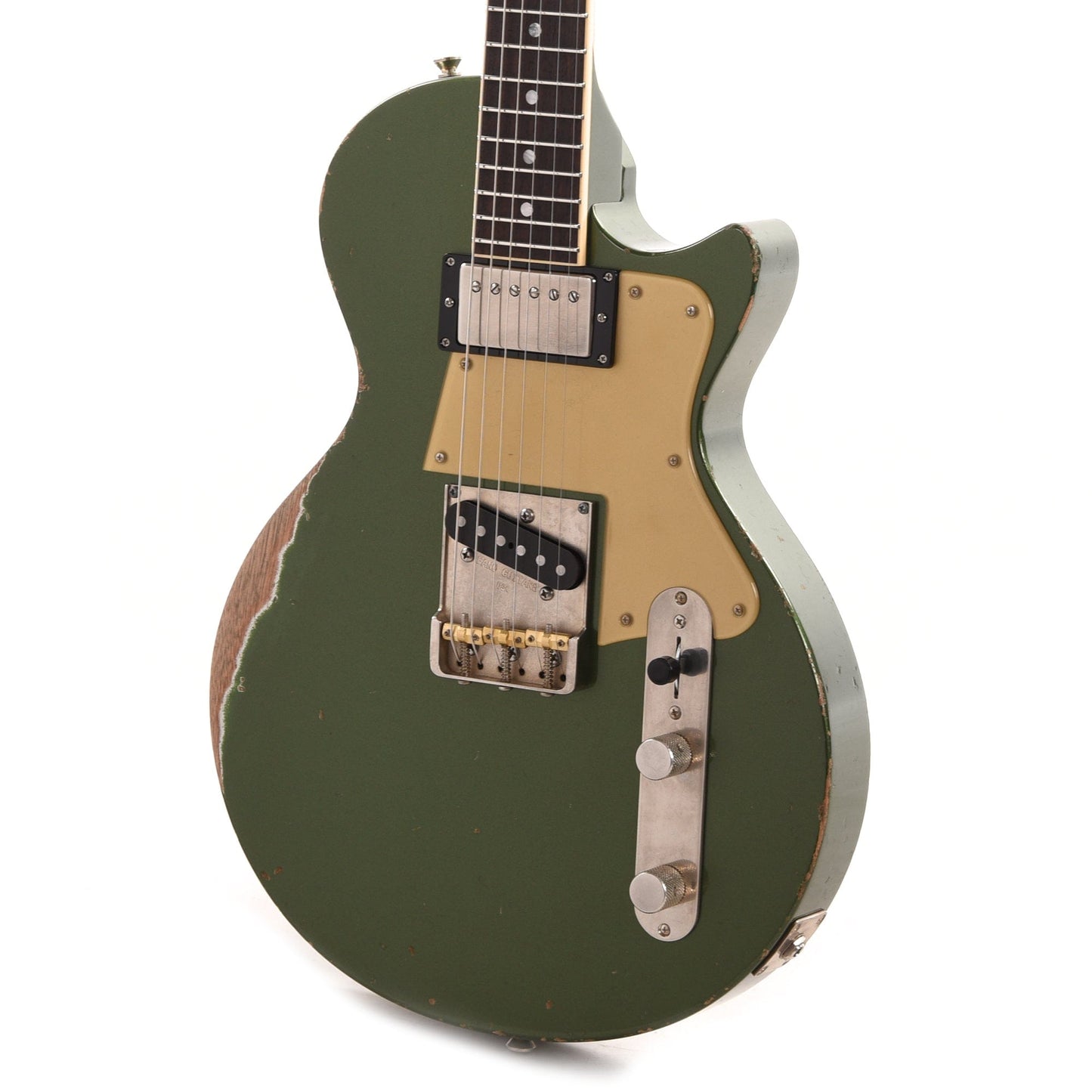 Fano SP6 Alt de Facto Cadillac Green Medium Distress w/Lollar Imperial Humbucker & '52 T Electric Guitars / Solid Body
