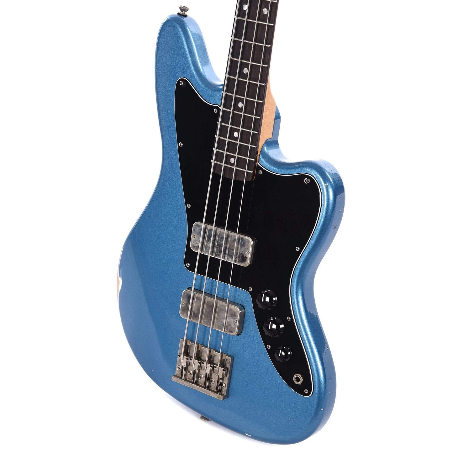 Fano Standard JM4-FB Lake Placid Blue Distressed Electric Guitars / Solid Body