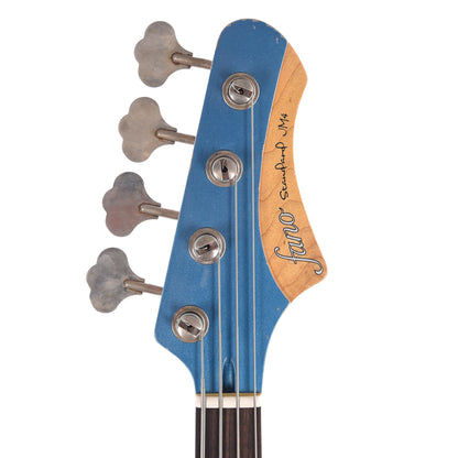 Fano Standard JM4-FB Lake Placid Blue Distressed Electric Guitars / Solid Body