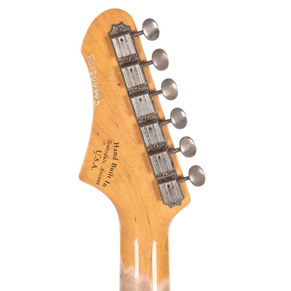 Fano Standard JM6/90 Bull Black Medium Distressed Electric Guitars / Solid Body