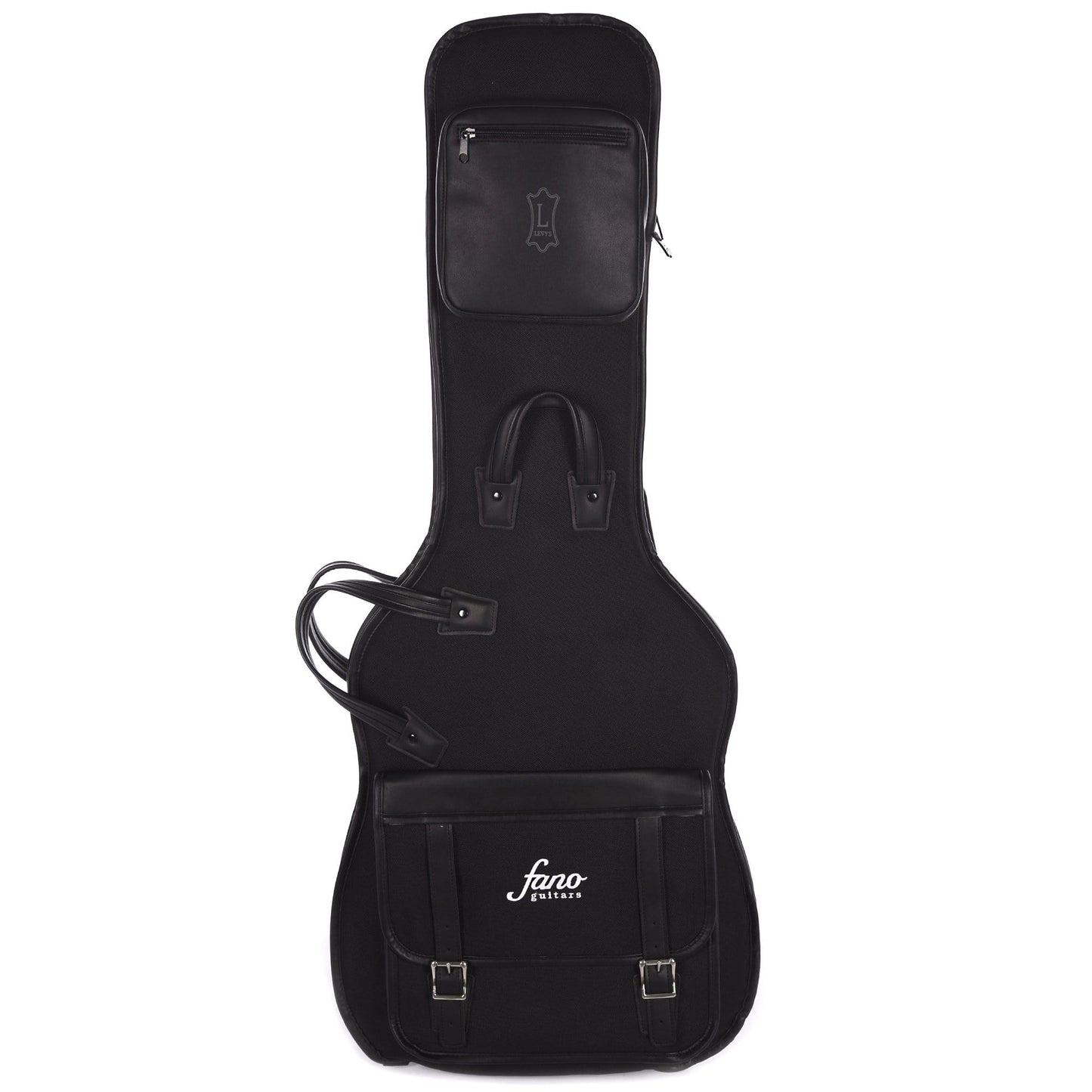 Fano Standard JM6/90 Bull Black Medium Distressed Electric Guitars / Solid Body