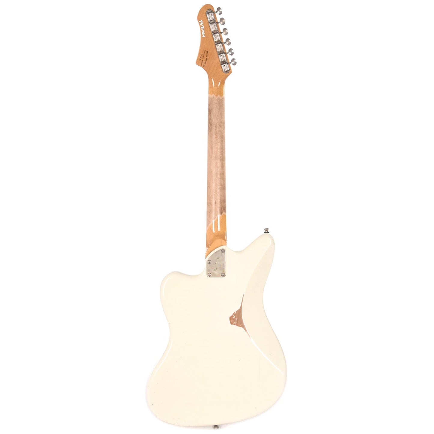 Fano Standard JM6 Olympic White Distressed w/P90 Pickups Electric Guitars / Solid Body