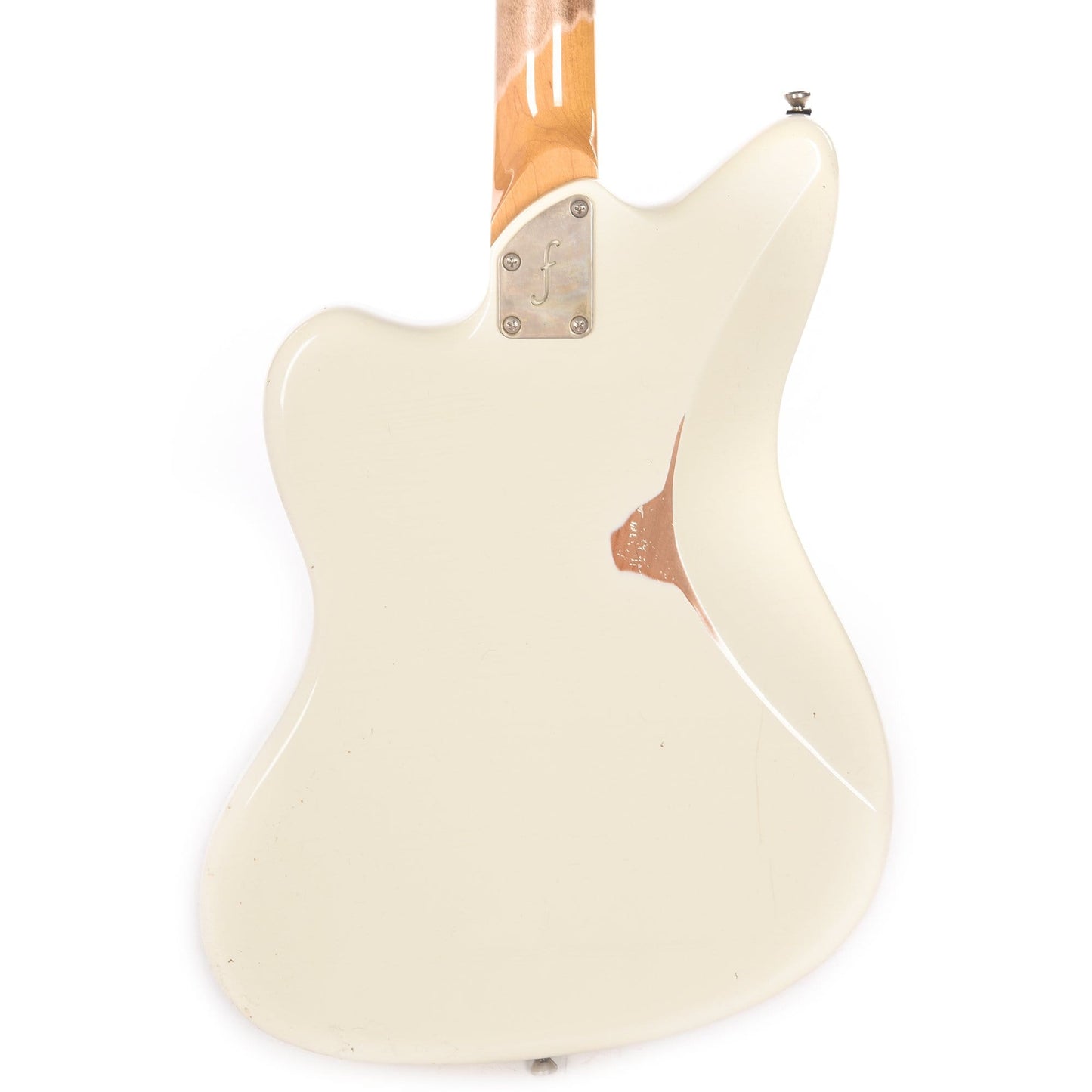 Fano Standard JM6 Olympic White Distressed w/P90 Pickups Electric Guitars / Solid Body