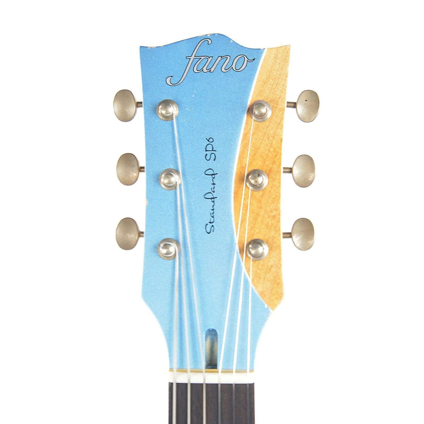 Fano Standard SP6/T90 Ice Blue Metallic Distressed Electric Guitars / Solid Body