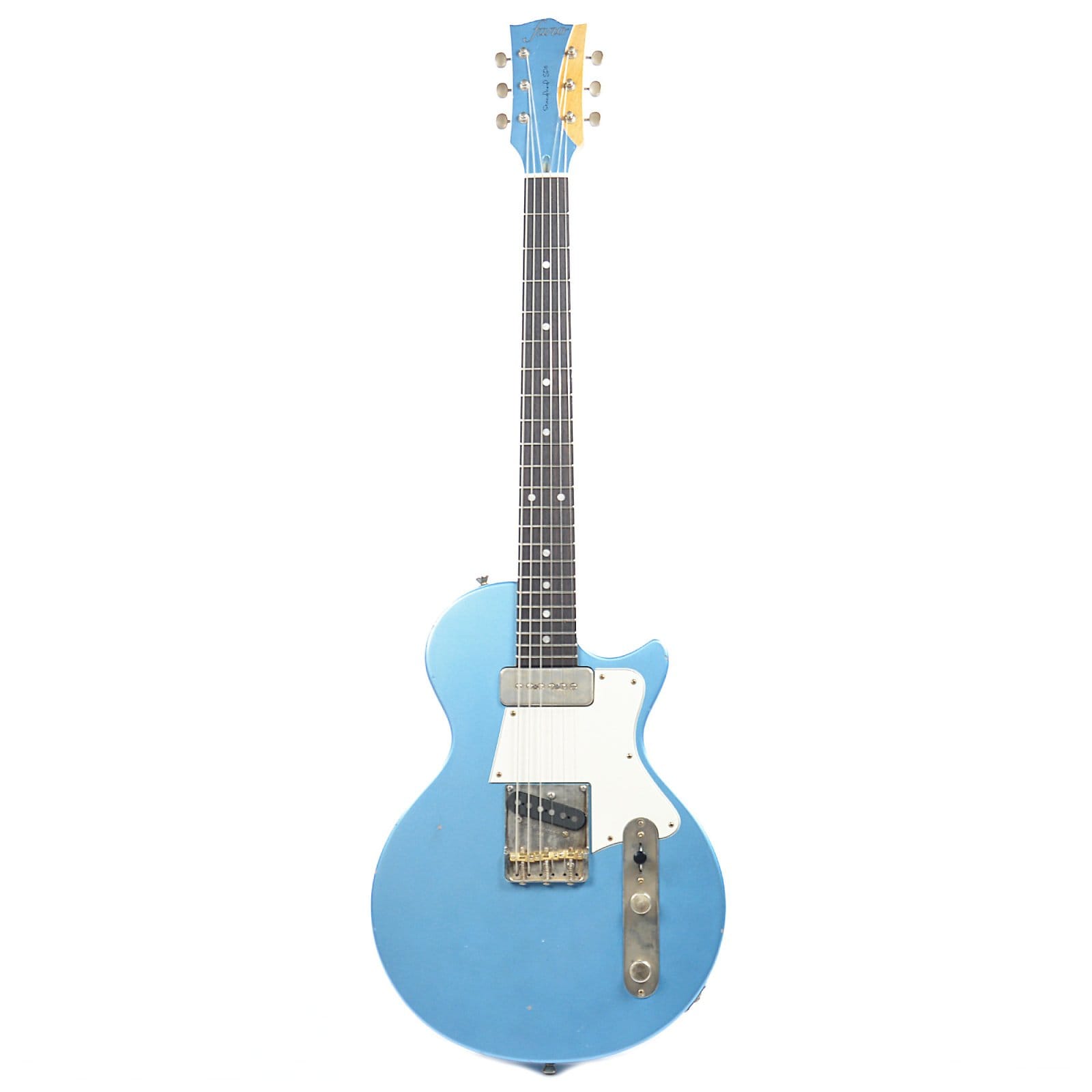 Fano Standard SP6/T90 Ice Blue Metallic Distressed Electric Guitars / Solid Body