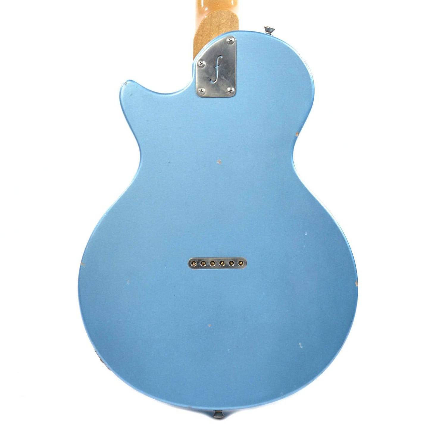 Fano Standard SP6/T90 Ice Blue Metallic Distressed Electric Guitars / Solid Body