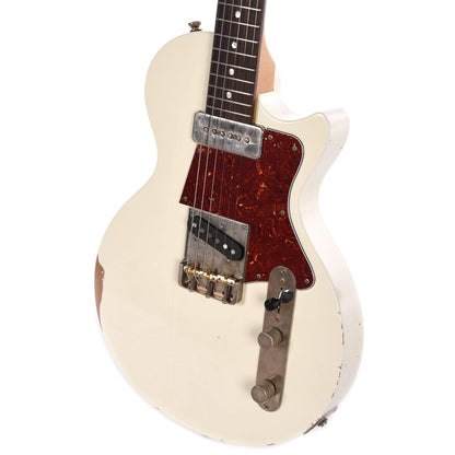 Fano Standard SP6/T90 Olympic White Distressed Electric Guitars / Solid Body