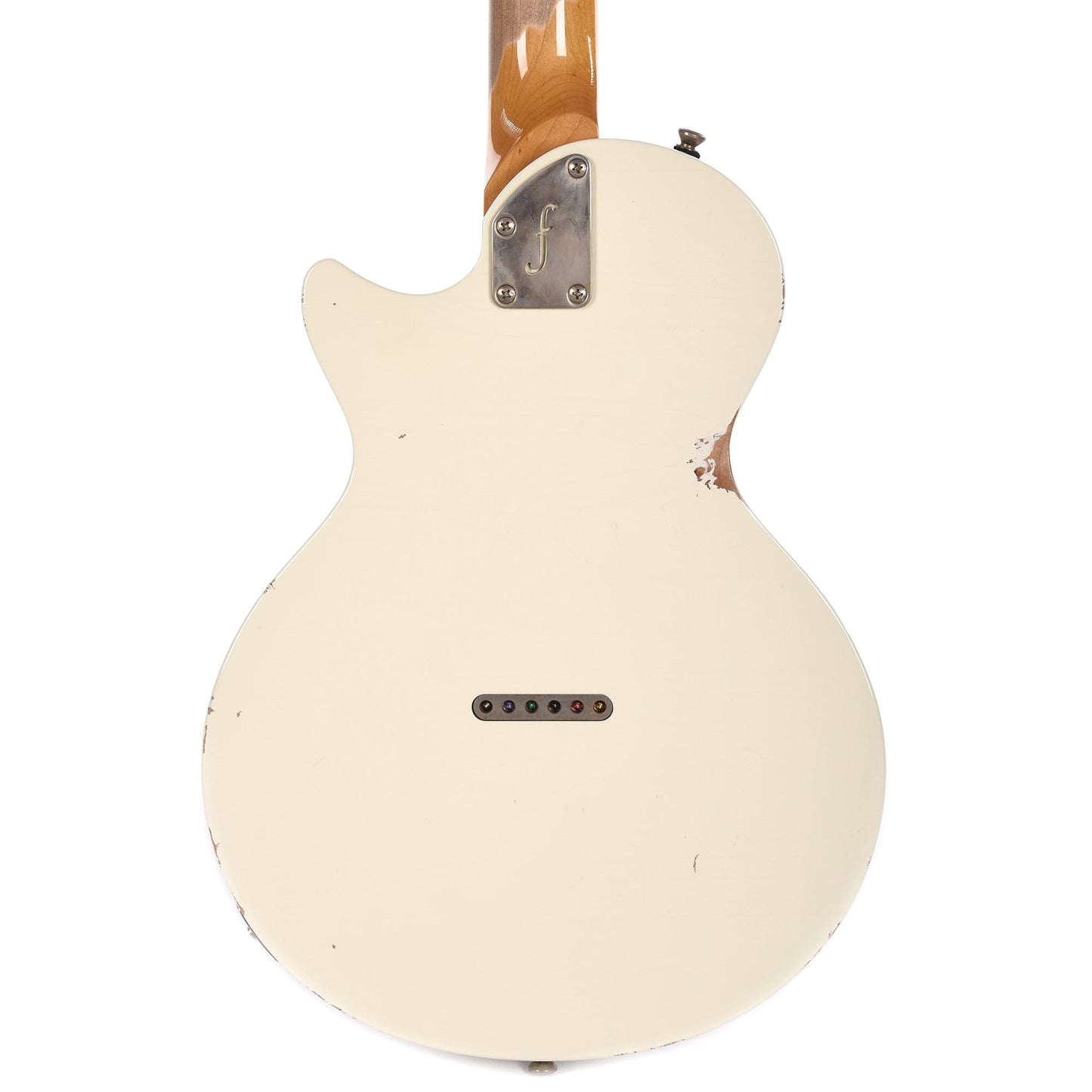 Fano Standard SP6/T90 Olympic White Distressed Electric Guitars / Solid Body