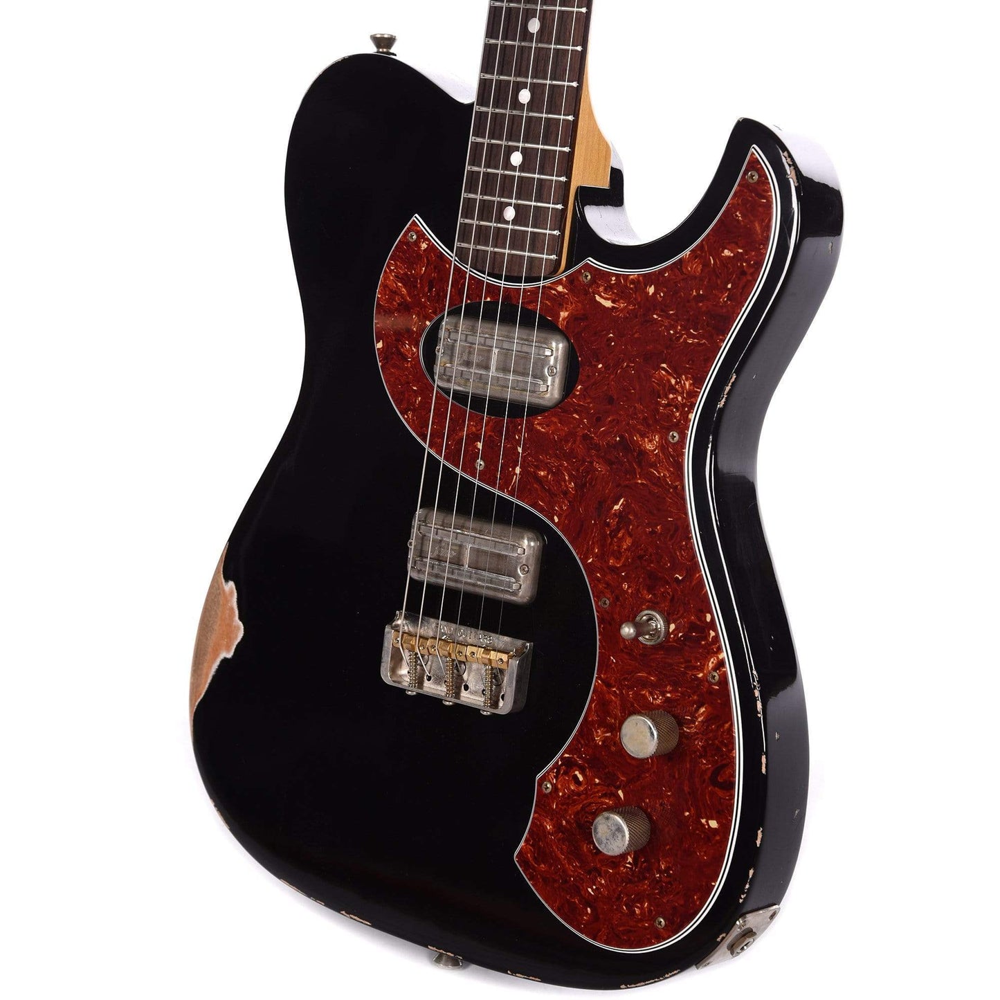 Fano Standard TC6 Bull Black Distressed Electric Guitars / Solid Body
