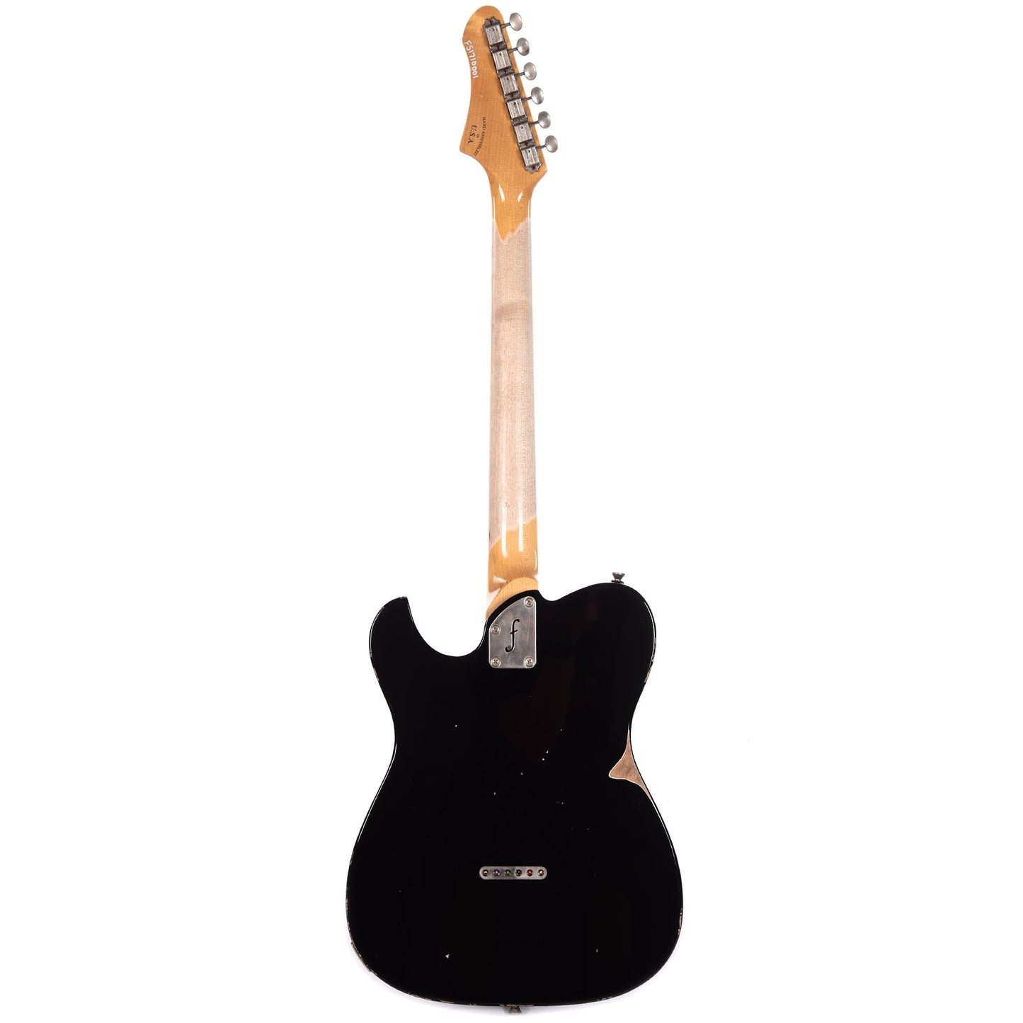 Fano Standard TC6 Bull Black Distressed Electric Guitars / Solid Body