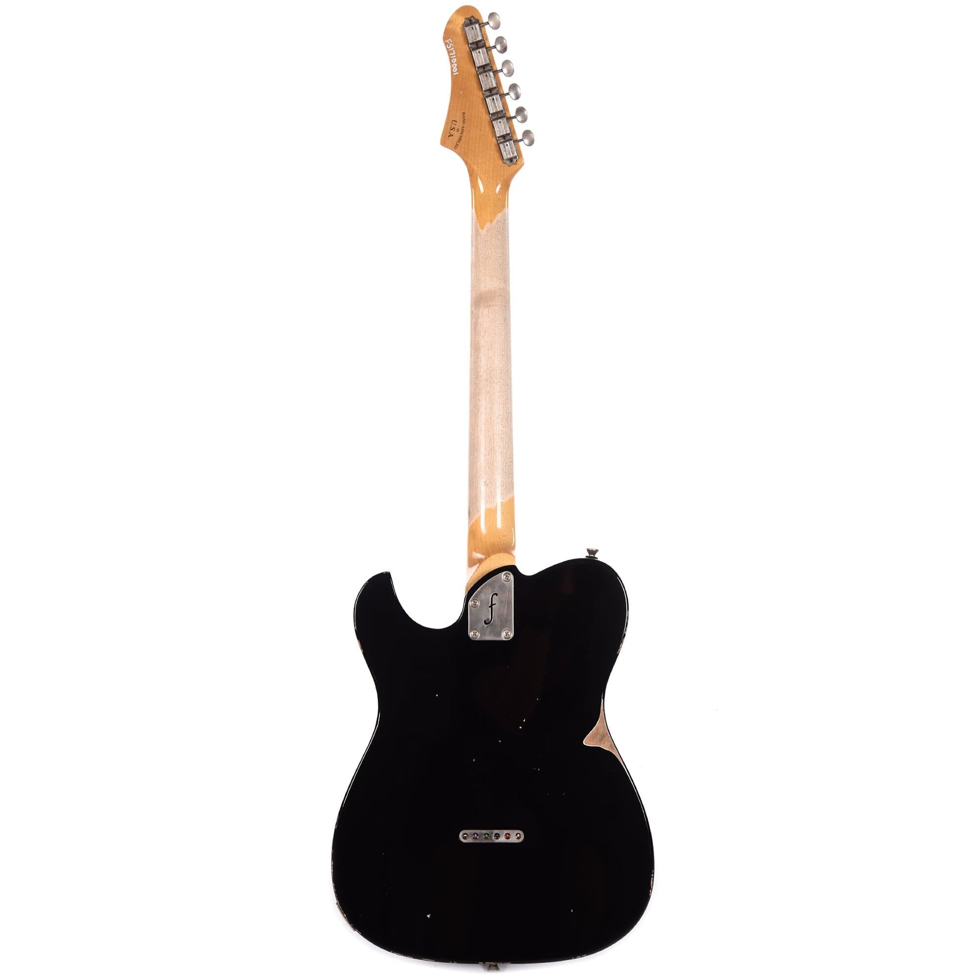 Fano Standard TC6 Bull Black Distressed Electric Guitars / Solid Body