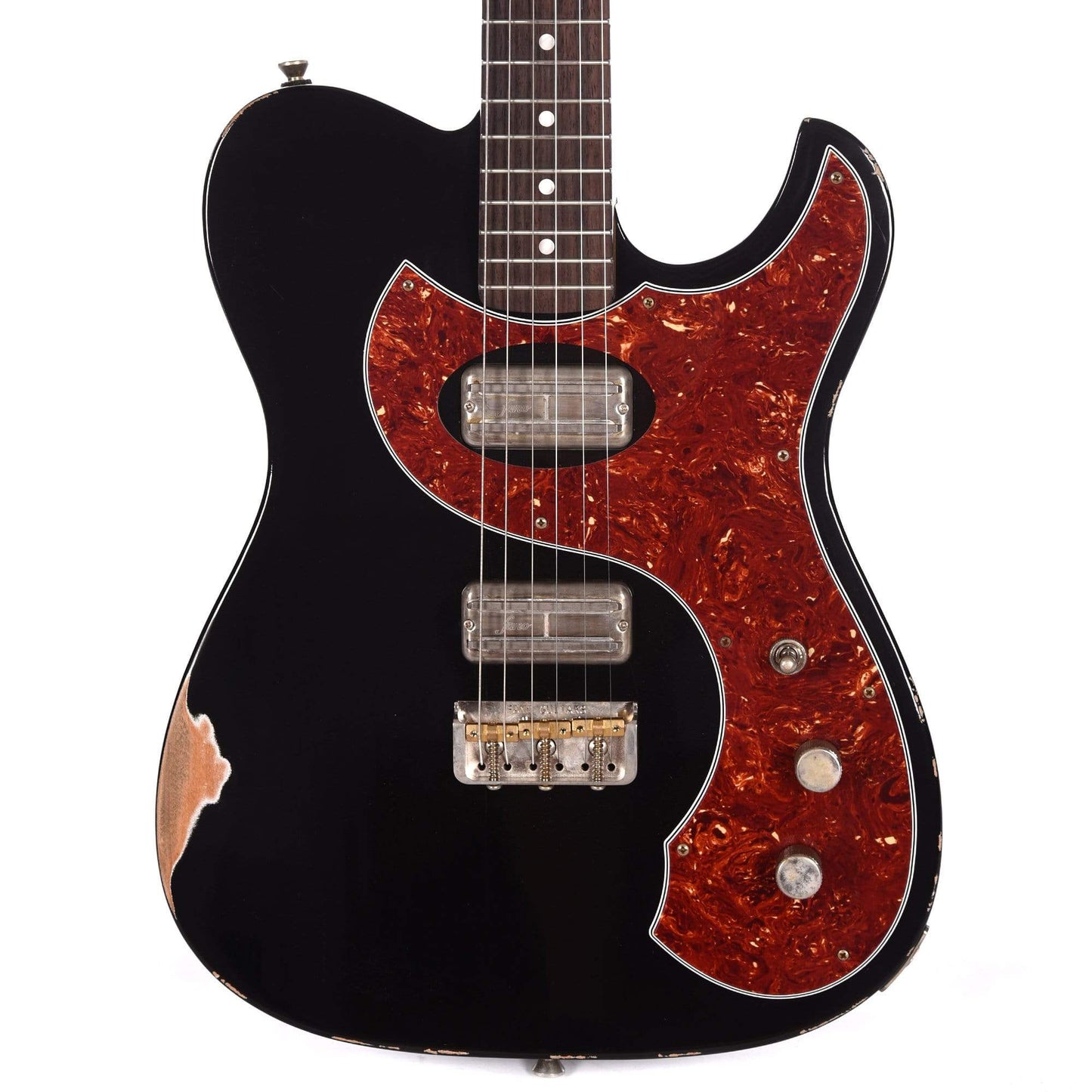 Fano Standard TC6 Bull Black Distressed Electric Guitars / Solid Body