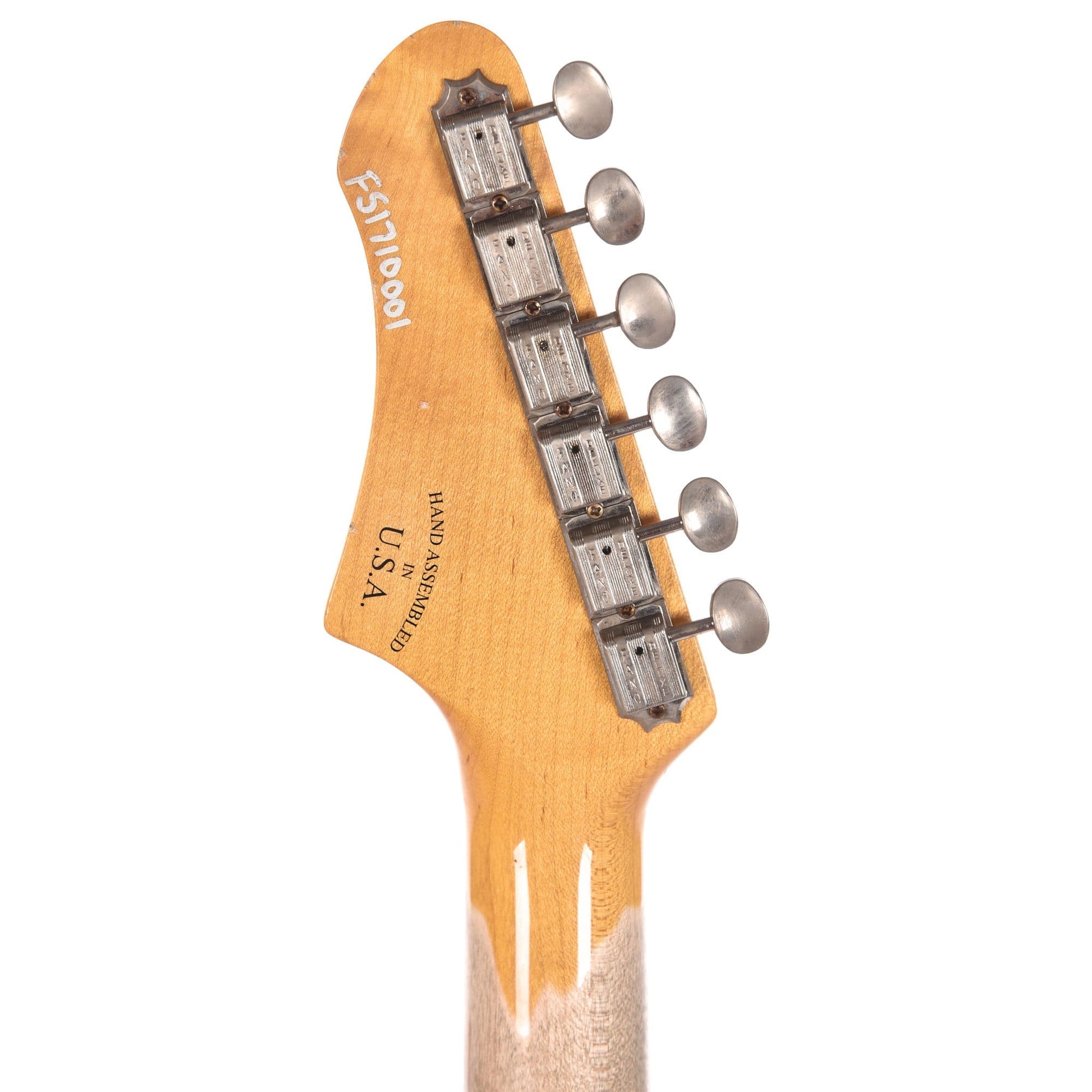 Fano Standard TC6 Bull Black Distressed Electric Guitars / Solid Body