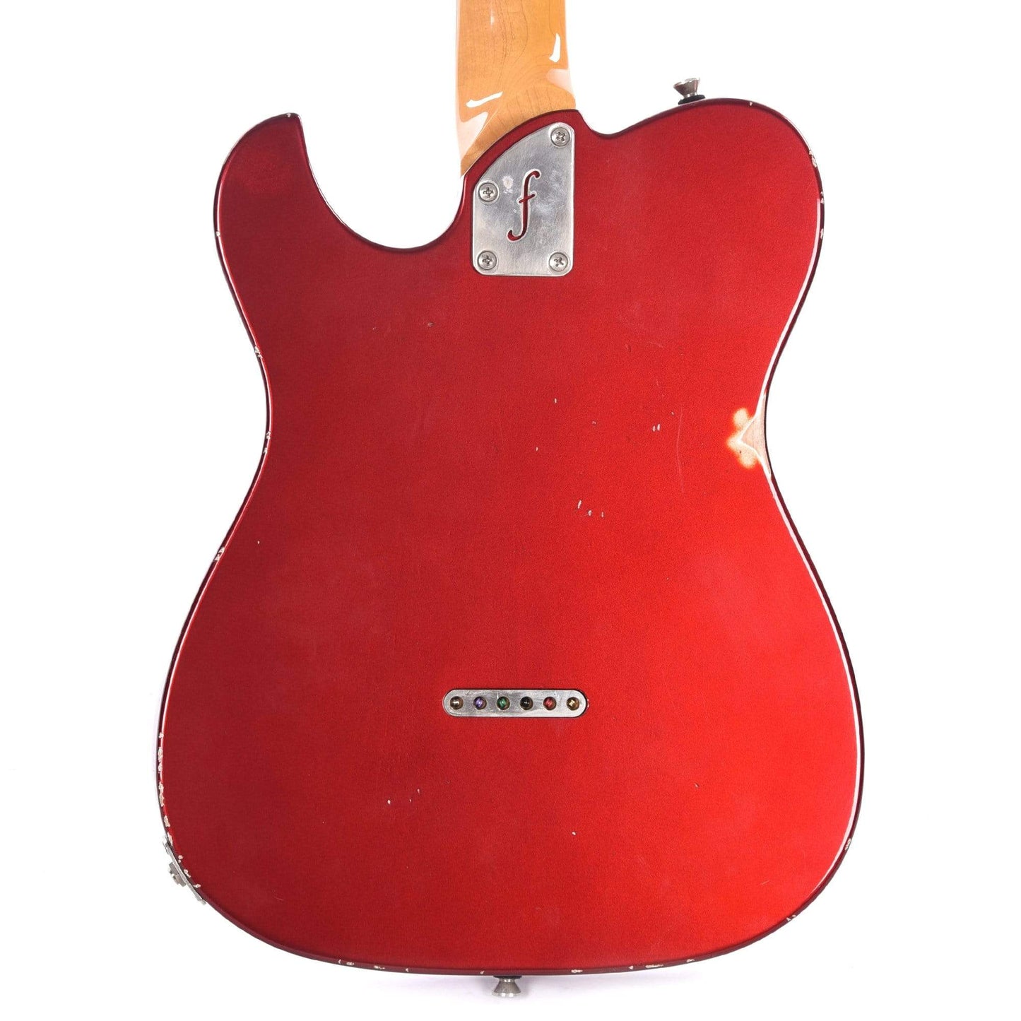 Fano Standard TC6 P90 Distressed Candy Apple Red Electric Guitars / Solid Body