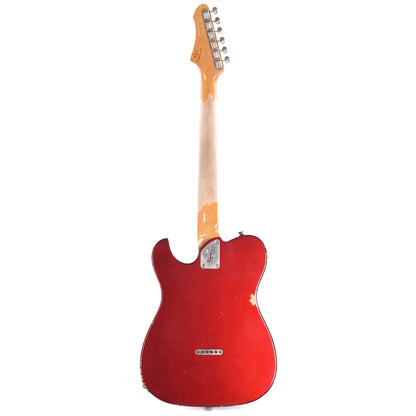 Fano Standard TC6 P90 Distressed Candy Apple Red Electric Guitars / Solid Body