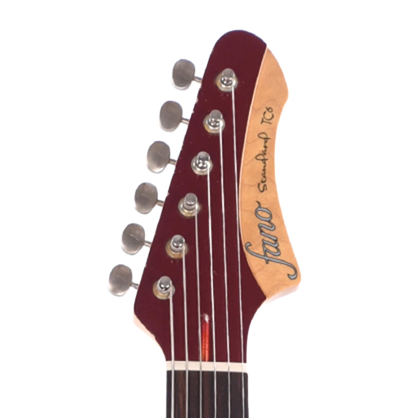 Fano Standard TC6 P90 Distressed Candy Apple Red Electric Guitars / Solid Body