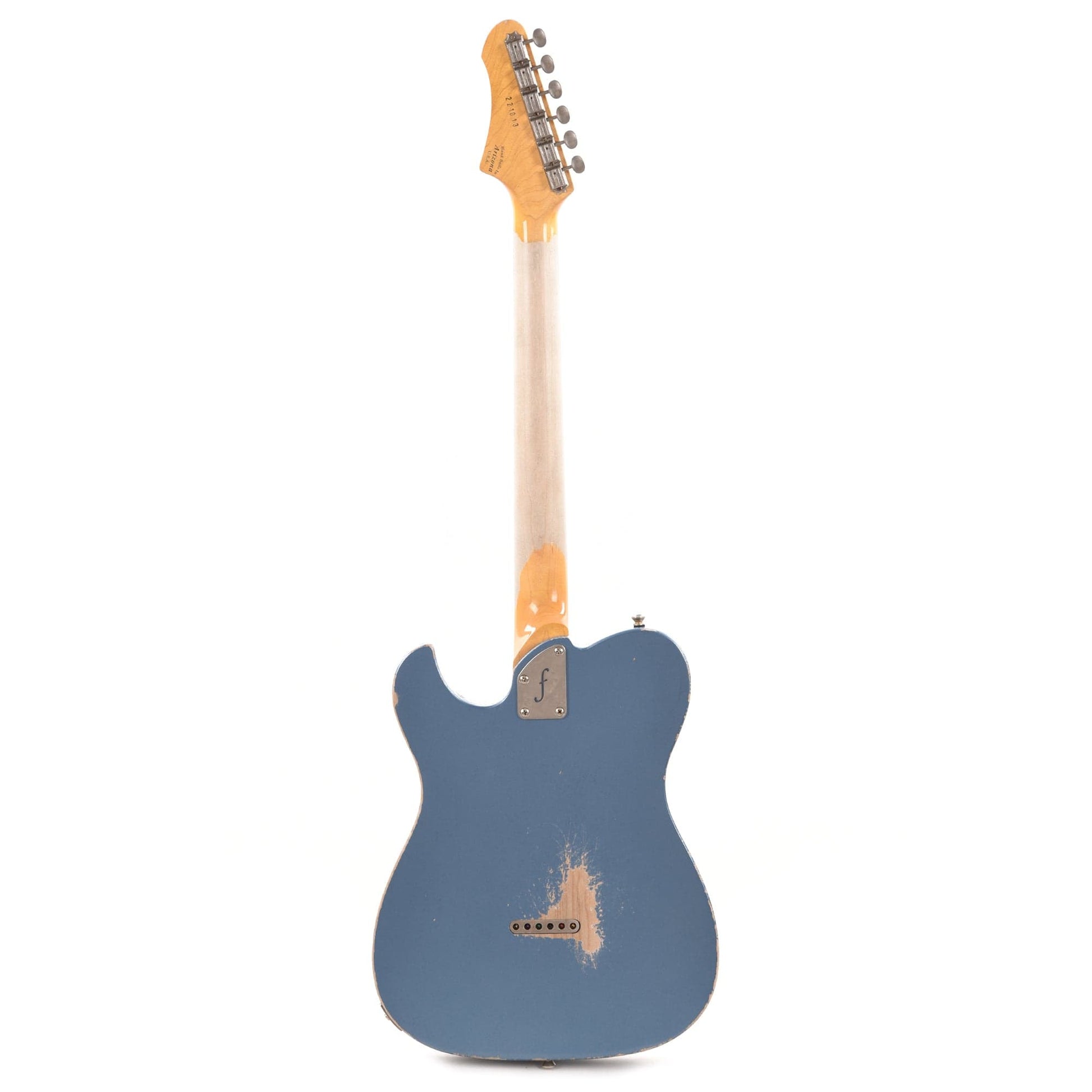 Fano TC6 Oltre Pelham Blue Medium Distress w/Lollar P-90 Pickups Electric Guitars / Solid Body