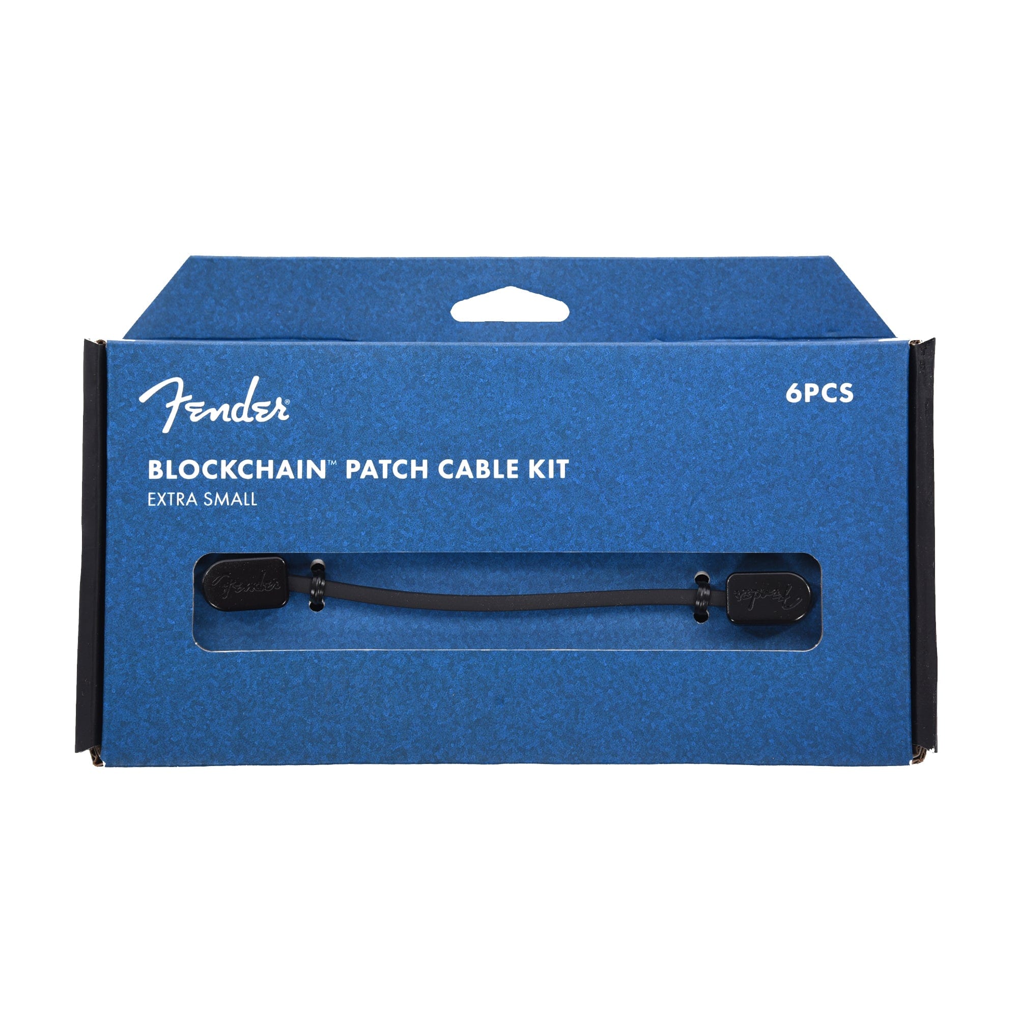 Fender Blockchain Patch Cable Kit Extra Small 6Pack Chicago Music
