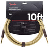 Fender Deluxe 10' Instrument Cable Tweed S/S Accessories / Cables