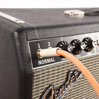 Fender Deluxe Instrument Cable Pacific Peach 18.6' Angle-Straight Accessories / Cables