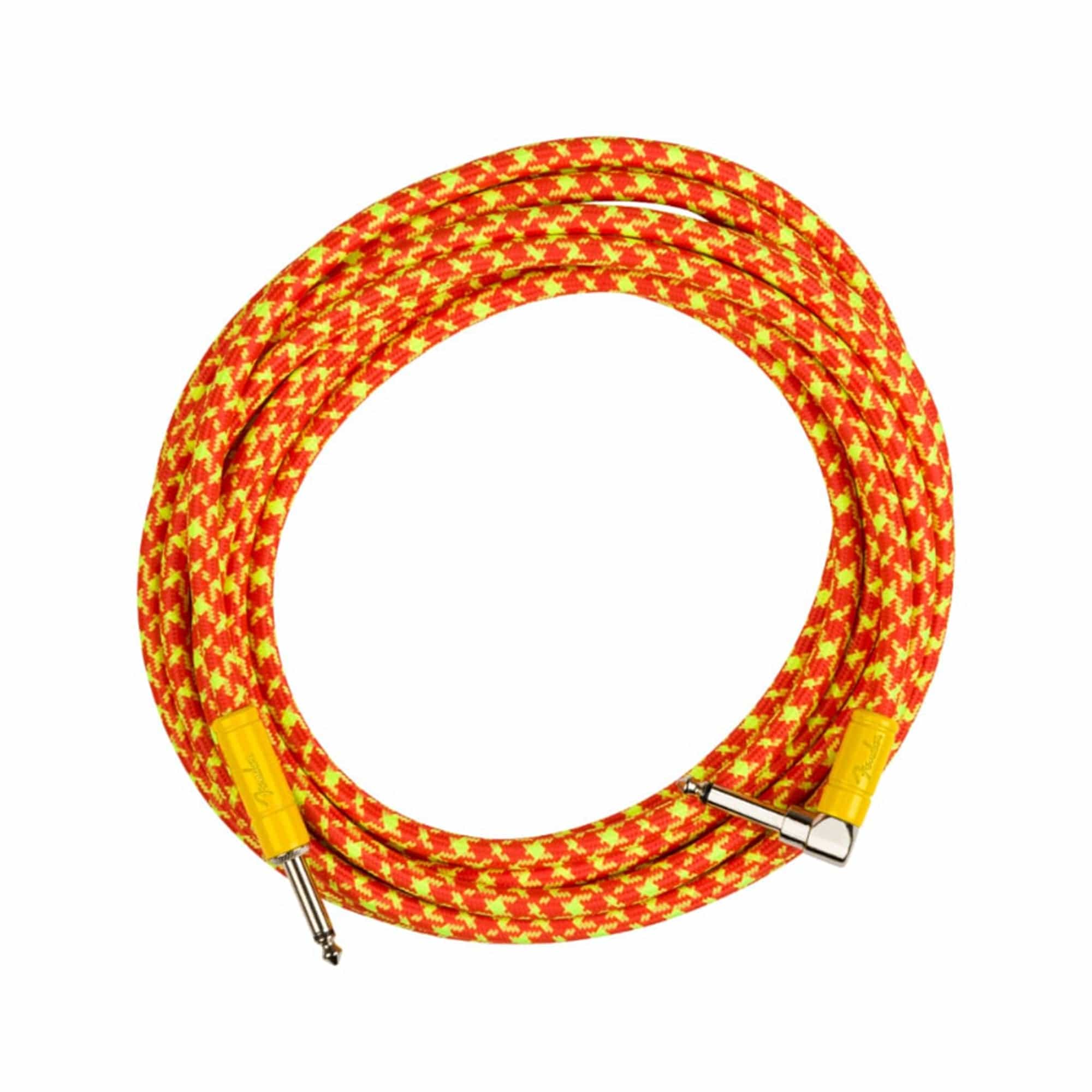 Fender MonoNeon Instrument Cable 18.6' Orange Accessories / Cables