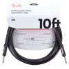 Fender Professional 10' Instrument Cable Black S/S Accessories / Cables
