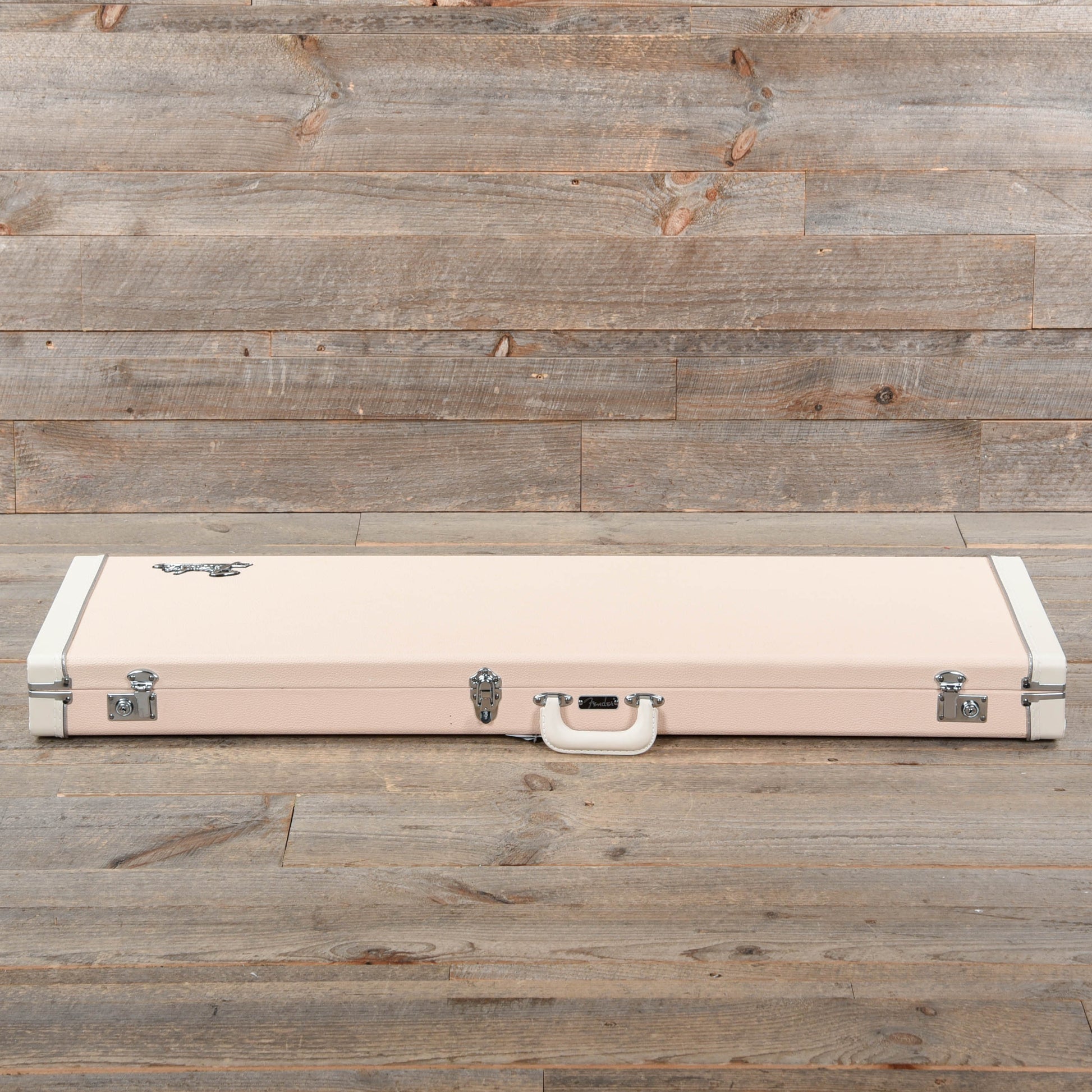 Fender Classic Series Hardshell Case Jazz Bass/Precision Bass Shell Pink w/Cream Interior Accessories / Cases and Gig Bags / Bass Cases