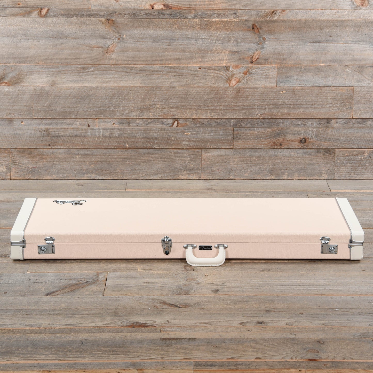 Fender Classic Series Hardshell Case Jazz Bass/Precision Bass Shell Pink w/Cream Interior Accessories / Cases and Gig Bags / Bass Cases