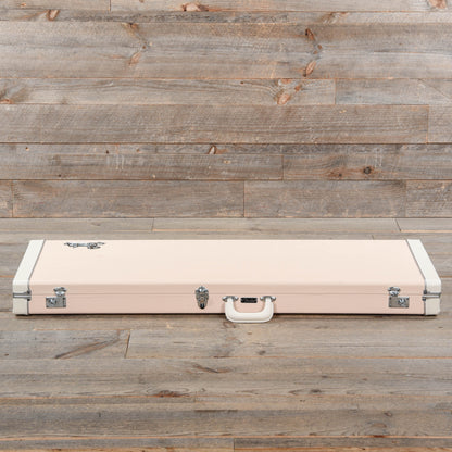 Fender Classic Series Hardshell Case Jazz Bass/Precision Bass Shell Pink w/Cream Interior Accessories / Cases and Gig Bags / Bass Cases