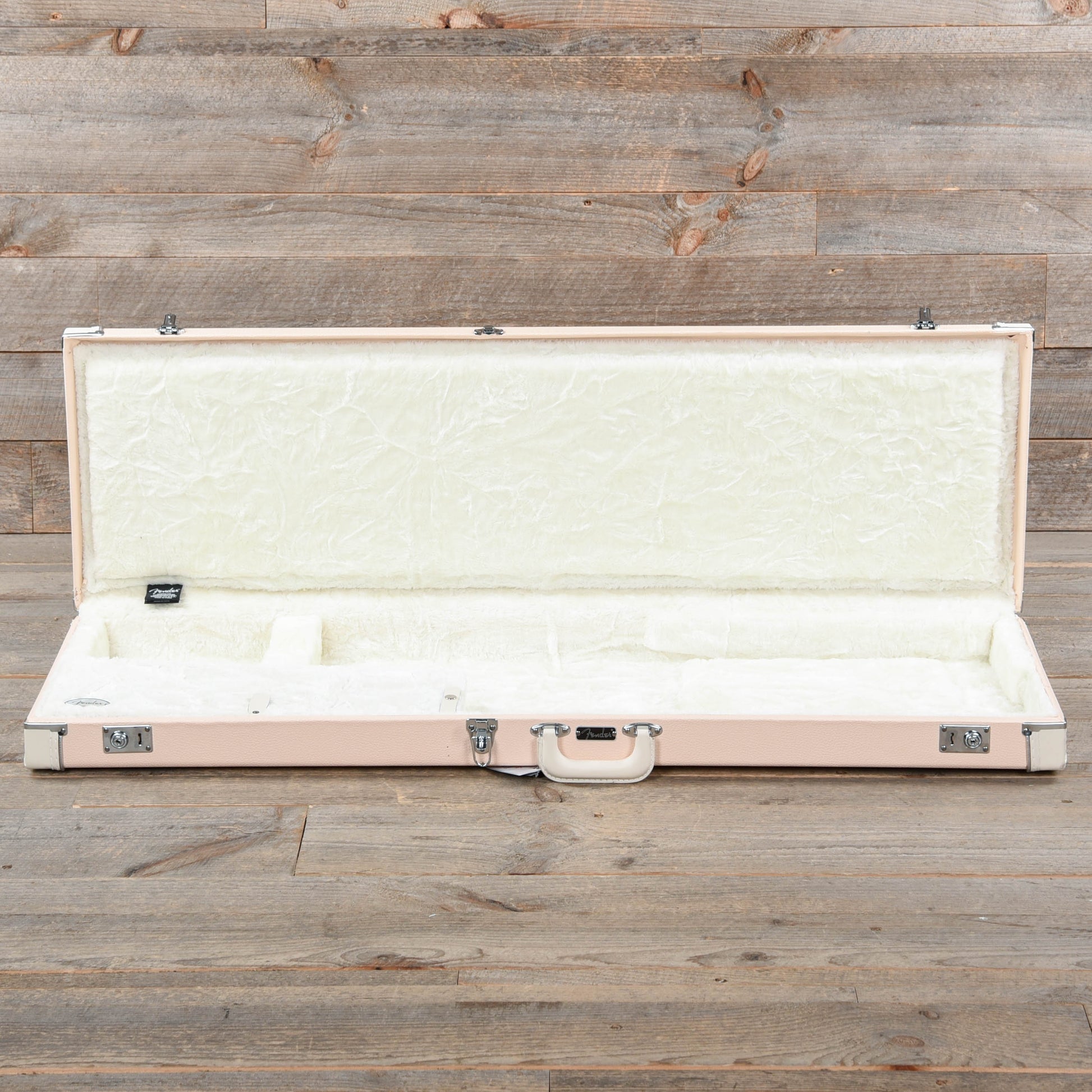 Fender Classic Series Hardshell Case Jazz Bass/Precision Bass Shell Pink w/Cream Interior Accessories / Cases and Gig Bags / Bass Cases