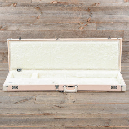 Fender Classic Series Hardshell Case Jazz Bass/Precision Bass Shell Pink w/Cream Interior Accessories / Cases and Gig Bags / Bass Cases