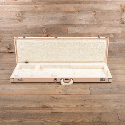 Fender Classic Series Hardshell Case Jazz Bass/Precision Bass Shell Pink w/Cream Interior Accessories / Cases and Gig Bags / Bass Cases