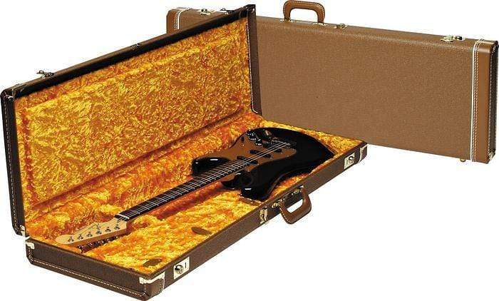 Fender Strat/Tele Hardshell Case - Brown Accessories / Cases and Gig Bags / Guitar Cases