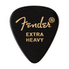 Fender 351 Black Extra Heavy 12 Pack Accessories / Picks